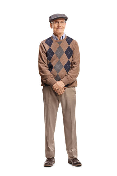 istock Senior man standing and smiling at the camera 1217338604