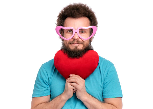 istock Crazy bearded man - love concept 1217338724