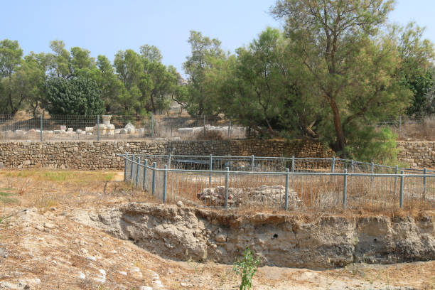 istock Old ruins in the park, Ashkelon, Israel 1217344766