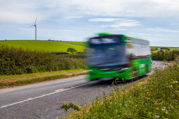 Wind turbine and moving bus