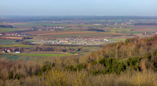 istock around Waldenburg in Hohenlohe 1217349640