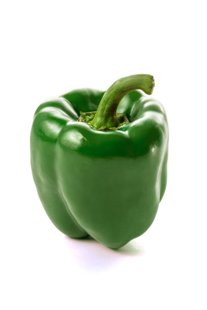 istock Fresh Green Paprika Fruit 1217357078
