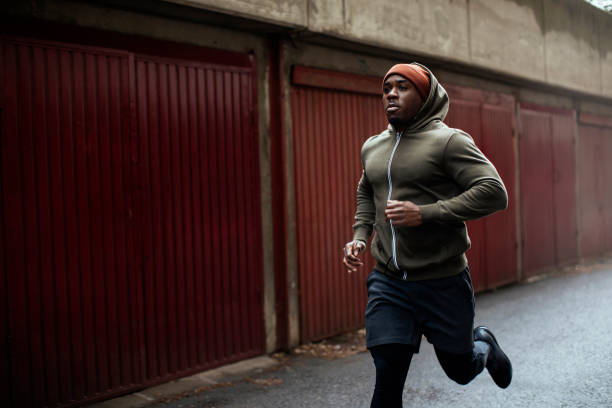 istock Keeping fit thanks to a daily run 1217357947