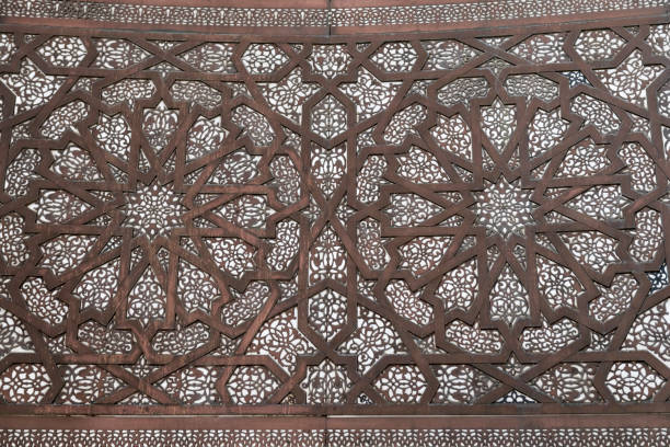 istock Beautiful intricate geometric, islamic design. 1217363563