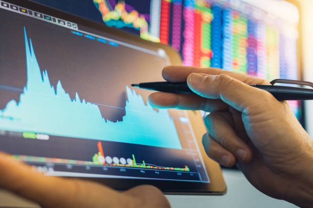 istock inancial and Technical Data Analysis Graph Showing Stock Market Trends 1217364169