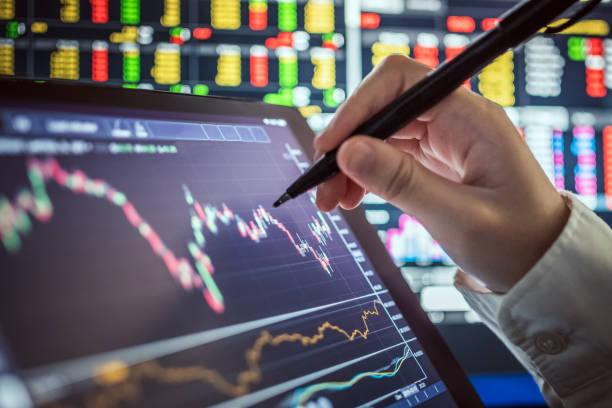 istock inancial and Technical Data Analysis Graph Showing Stock Market Trends 1217364170