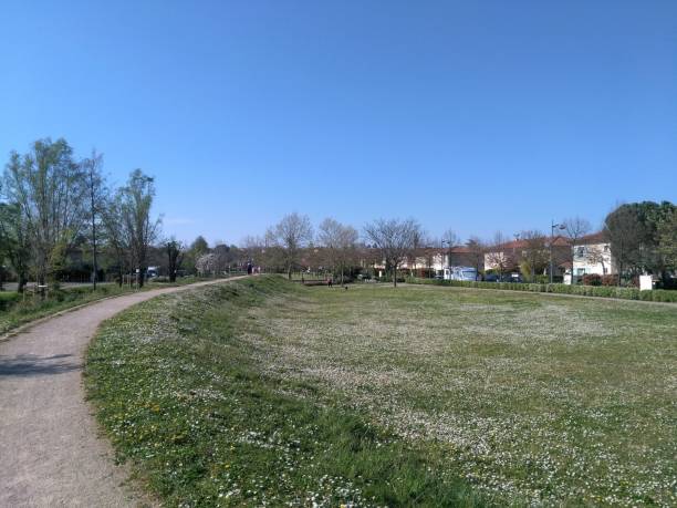 istock Bourlione Park in Corbas in spring 1217364441