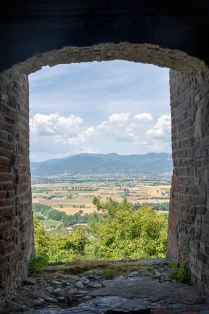 istock Summer landscape from Citerna, Tuscany, Italy 1217367038