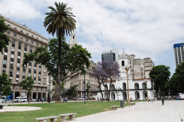 istock Plaza de Mayo in Buenos Aires 1217367311
