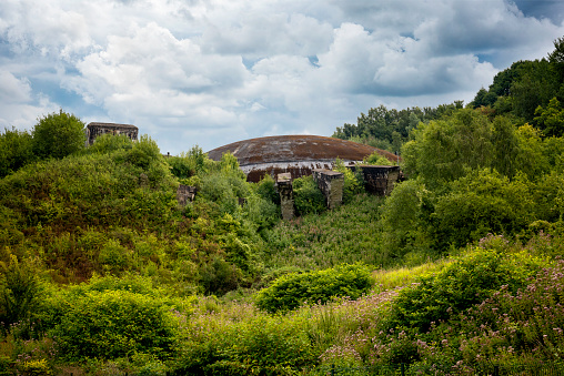 La Coupole (The Dome), a Second World War bunker complex, V-2 rockets launch installation in the Pas-de -Calais. France