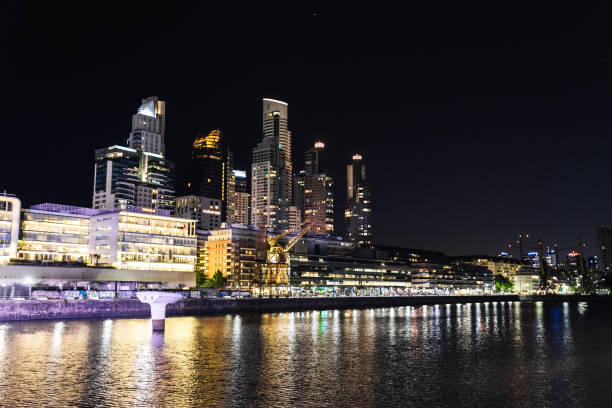 istock Buenos Aires Financial District at night 1217368409
