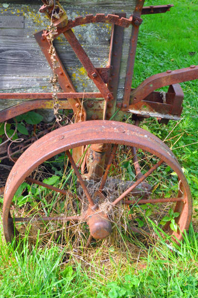 istock Old Iron Wheeled Wagon-1830-Hamilton County Indiana 1217371008