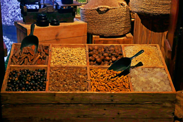 Spices in Camel Market;Tel Aviv