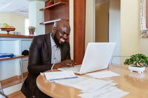 istock African Freelancer is Working at Home Office 1217374421