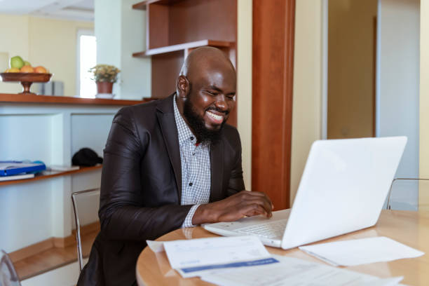 istock African Freelancer is Working at Home Office 1217374433
