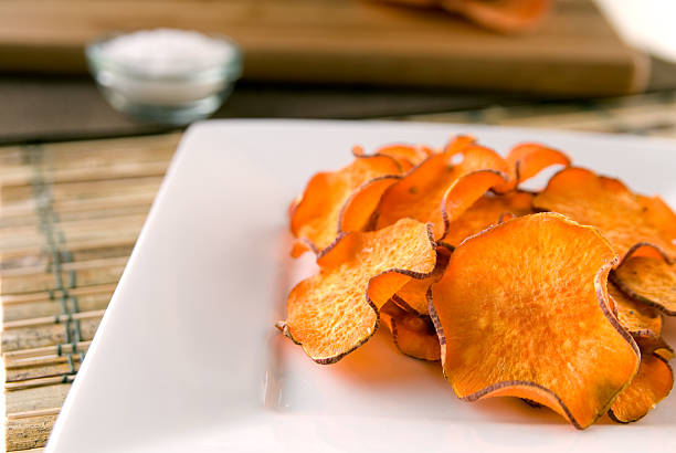 istock Homemade Sweet Potato Chips 121738160