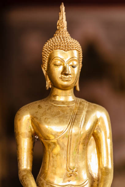istock Small buddha temple sculpture  in Chiang Mai, Thailand 1217393734