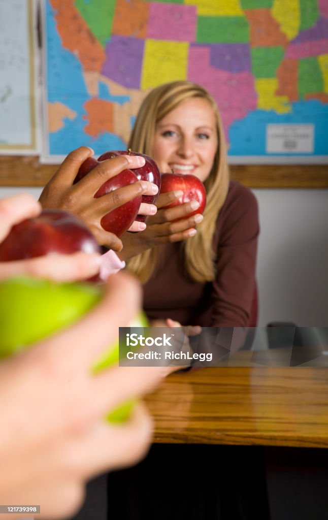 Parlamentarische Bestuhlung-Serie - Lizenzfrei Apfel Stock-Foto