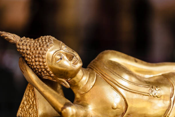 istock Small buddha temple sculpture  in Chiang Mai, Thailand 1217394296