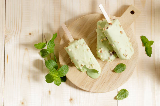 istock green mint popsicles coat with white chocolate and almond 1217394469