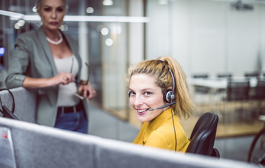 Customer Service Agents  Working In Office