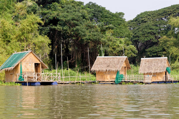 istock Traditional Thai house by the water 1217397179