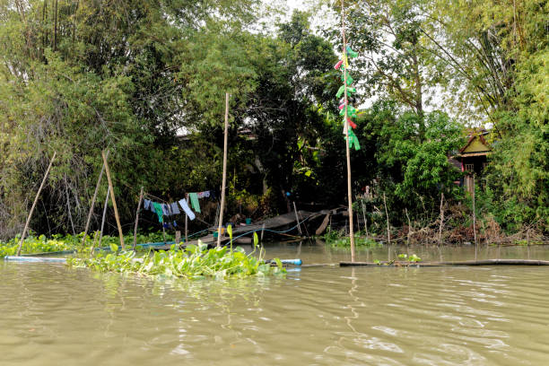 istock Traditional Thai house by the water 1217397361
