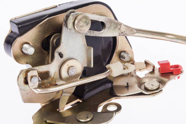 istock Automotive industry; spare lock for car. 1217399653