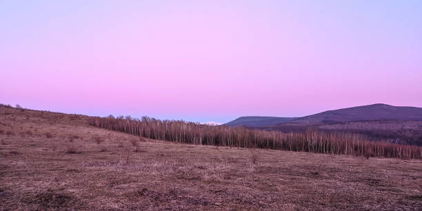 istock Panorama of spring Carpathian mountains 1217402957