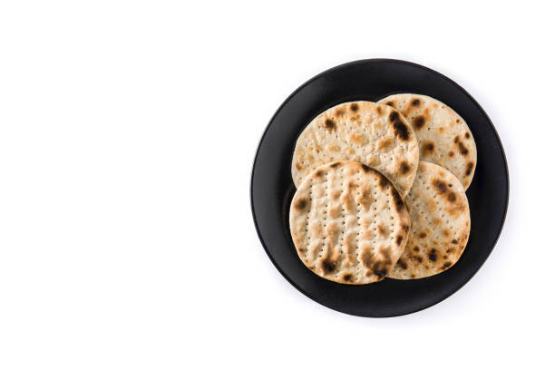 istock Handmade matzah for Jewish Passover 1217408025