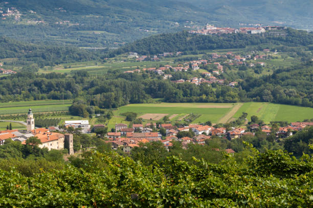istock Vipava valley in Gorice region, Slovenia 1217416333