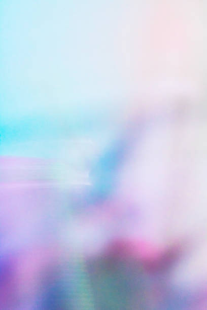 istock Abstract Blurred Background in Vibrant Colours in Futuristic Style 1217432243