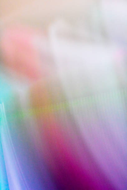 istock Abstract Blurred Background in Vibrant Colours in Futuristic Style 1217432244