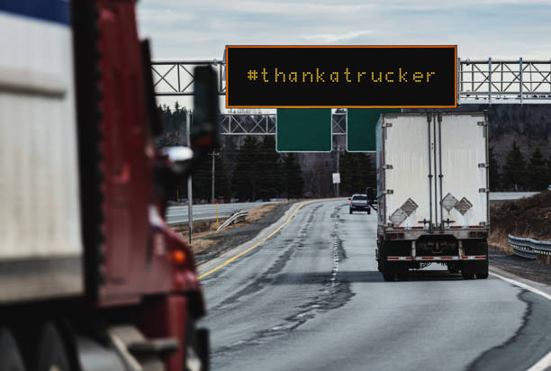 istock Thank You Truck Drivers 1217432449