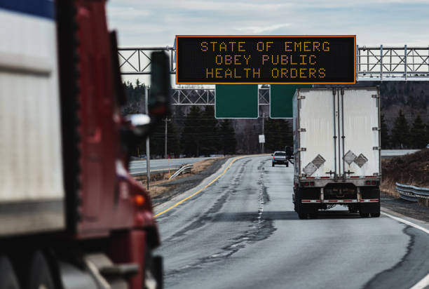 istock Trucking during State of Emergency 1217432454