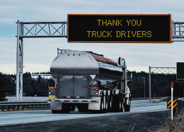 istock Thank You Truck Drivers 1217433299
