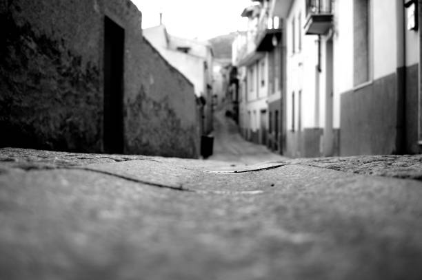istock Low angle view on street surface. Sardinia, Italy. 1217440686