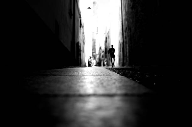 istock Low angle view on street surface. Sardinia, Italy. 1217440780