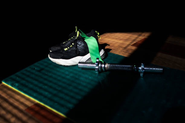istock Sneakers for gym and yoga 1217441437
