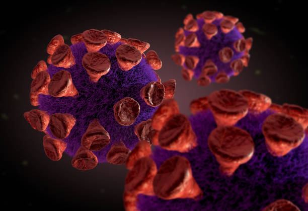 istock Coronavirus COVID-19. Realistic virus model 1217446038