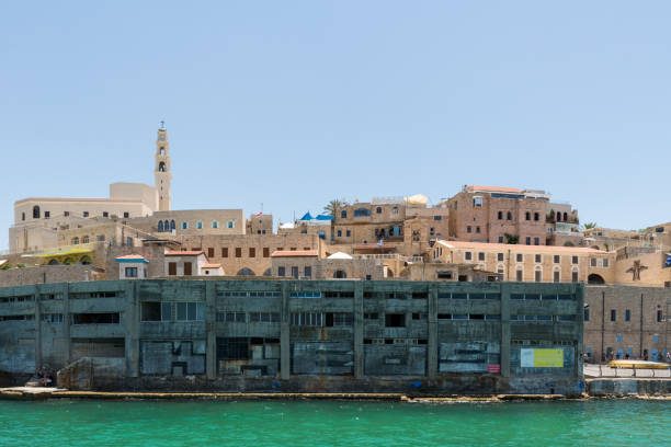 istock Jaffa view from boat, Israel 1217446193