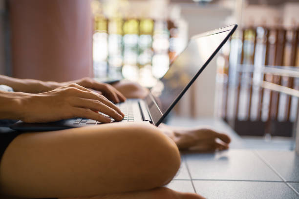 istock Working at home in an outdoor area 1217448048