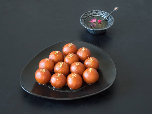 istock Traditional sweet Gulab Jamun, Indian sweets 1217450618