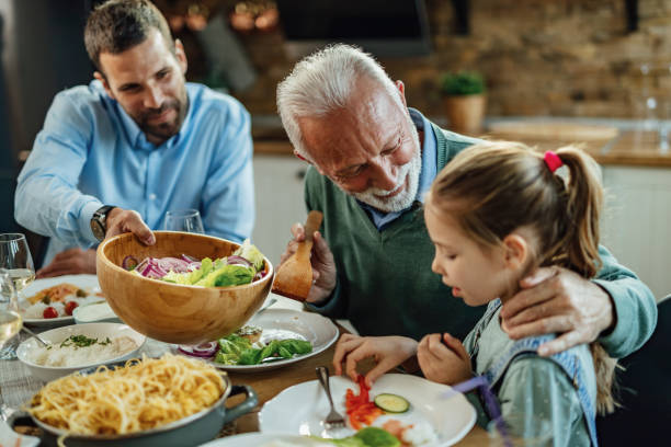 istock Would you like some more salad, dear? 1217450744