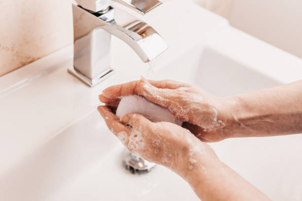 istock To prevent coronavirus infection, hands should be washed for at least 20-30 seconds 1217451917