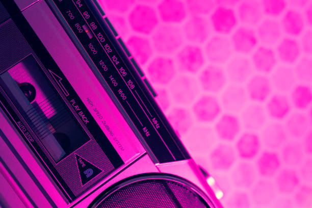 istock Vintage Boombox Tape Player 1217456357