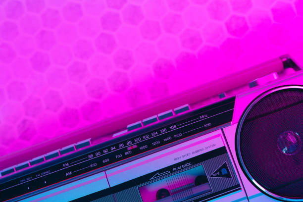 istock Vintage Boombox Tape Player 1217456364
