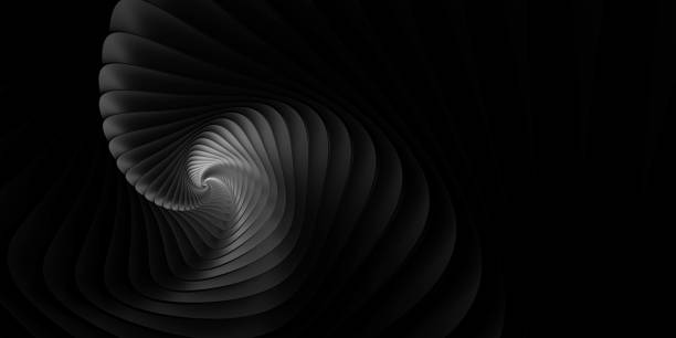 istock Abstract dark space architecture,perspective of future design building concept. abstract black structure 3d texture background render illustration 1217463512