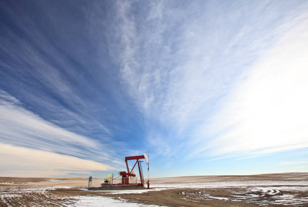 istock Oil Pumpjack on the Prairie in Alberta 1217469669