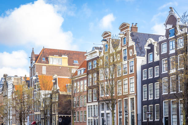 istock Morning view of Amsterdam, Netherlands 1217472621